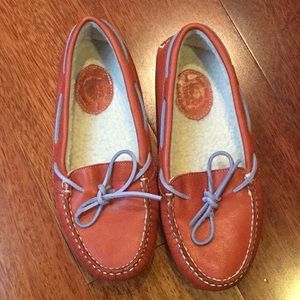 Roots faux fur lined leather shoes